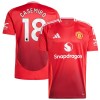 Officiële Voetbalshirt Manchester United Casemiro 18 Thuis 2024-25 - Heren